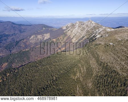 Aerial View Of Pirin Mountain Near Orelyak Peak, Bulgaria