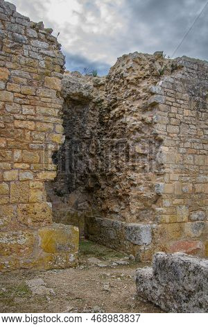 Ruins Of The Old Roman City Of Conimbriga In Portugal