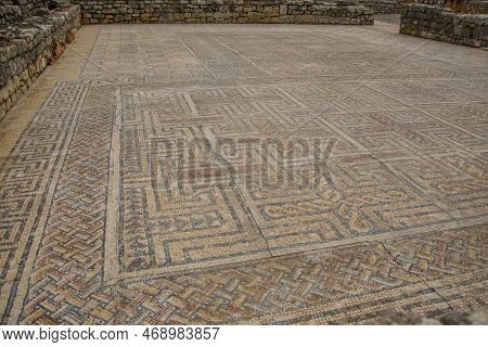 Ruins Of The Old Roman City Of Conimbriga In Portugal