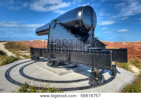 Cannon In Fort Jefferson, Florida
