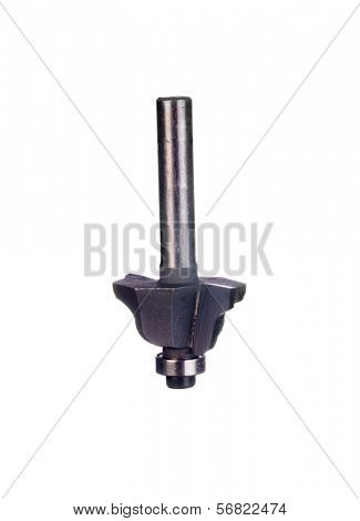 roman ogee Router Bit  isolated on a white background