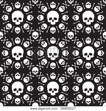 Skull pattern