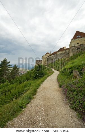 Le château de Rosenau - Rasnov, Roumanie
