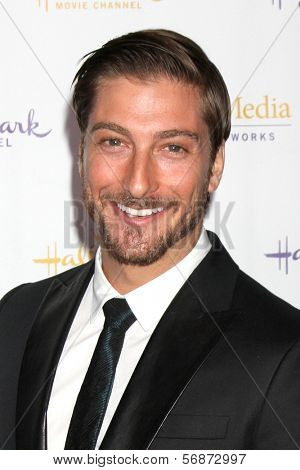 LOS ANGELES - JAN 11:  Daniel Lissing at the Hallmark Winter TCA Party at The Huntington Library on January 11, 2014 in San Marino, CA