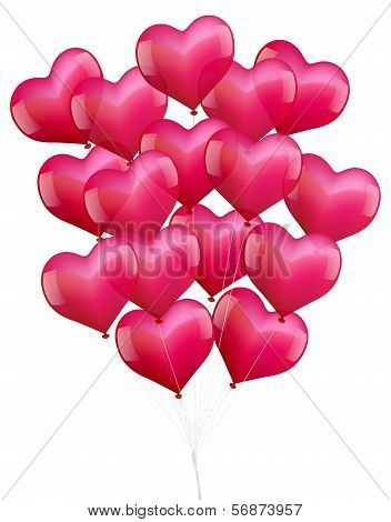 Balloons Hearts