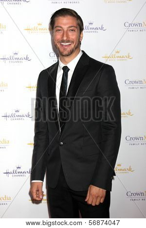 LOS ANGELES - JAN 11:  Daniel Lissing at the Hallmark Winter TCA Party at The Huntington Library on January 11, 2014 in San Marino, CA
