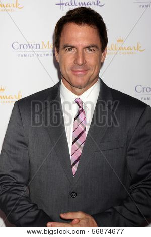 LOS ANGELES - JAN 11:  Mark Steines at the Hallmark Winter TCA Party at The Huntington Library on January 11, 2014 in San Marino, CA