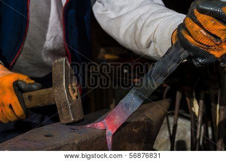Smith Forging Hot Iron