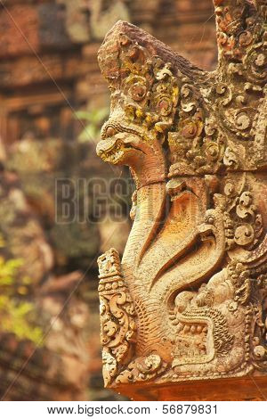 Detail Of Banteay Srey Temple, Angkor Area, Siem Reap, Cambodia