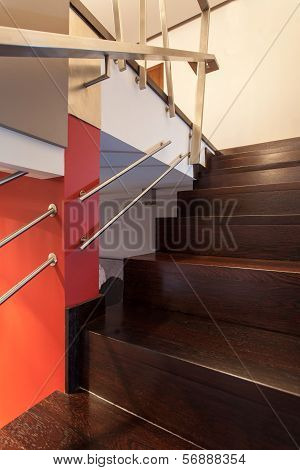 Ruby House - Stairs, Closeup