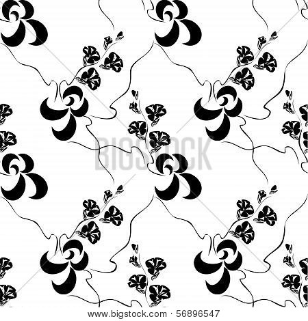flower pattern seamless -vector illustration