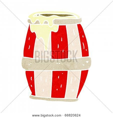 cartoon barrel