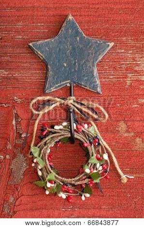 wooden star
