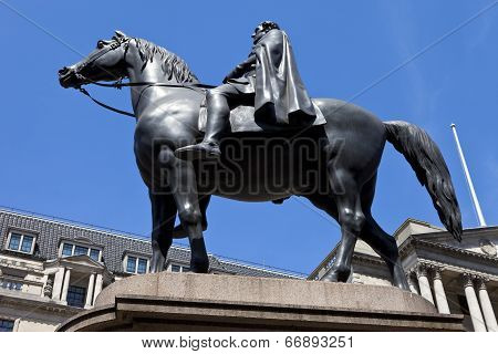 Duke Of Wellington Statue In London