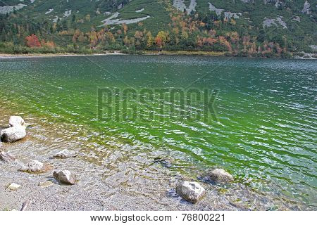 Popradske pleso - tarn in High Tatras,Slovakia