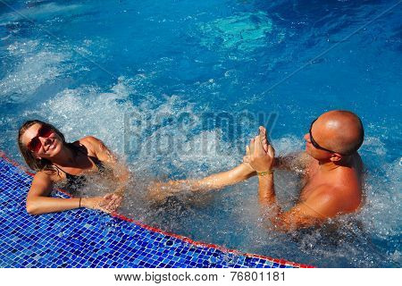 Foot Massage In Jacuzzi