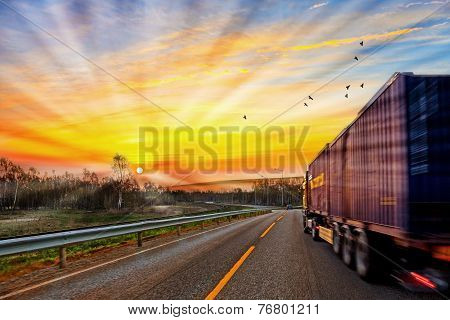 Truck On Road