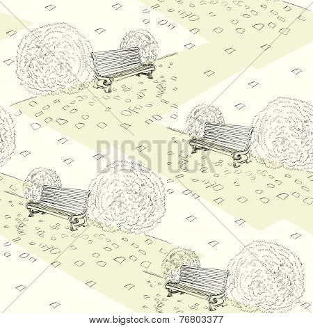 Sketch the bench
