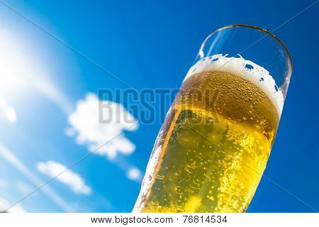 Glass of beer
