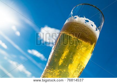 Glass of beer