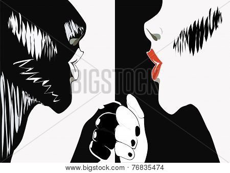 Monochrome Couple
