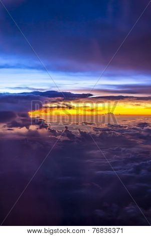 Cloudscape At Sunset