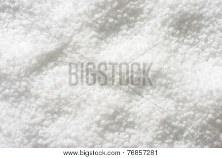 full frame of pure sea salt
