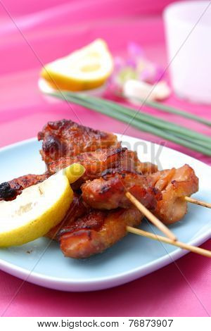 Asian Style chicken barbecue