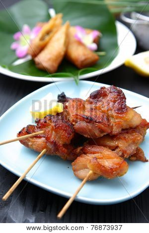 Asian Style chicken barbecue