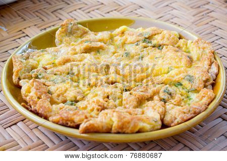 Omlet On Dish
