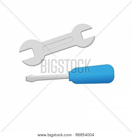Screw Driver And Wrench