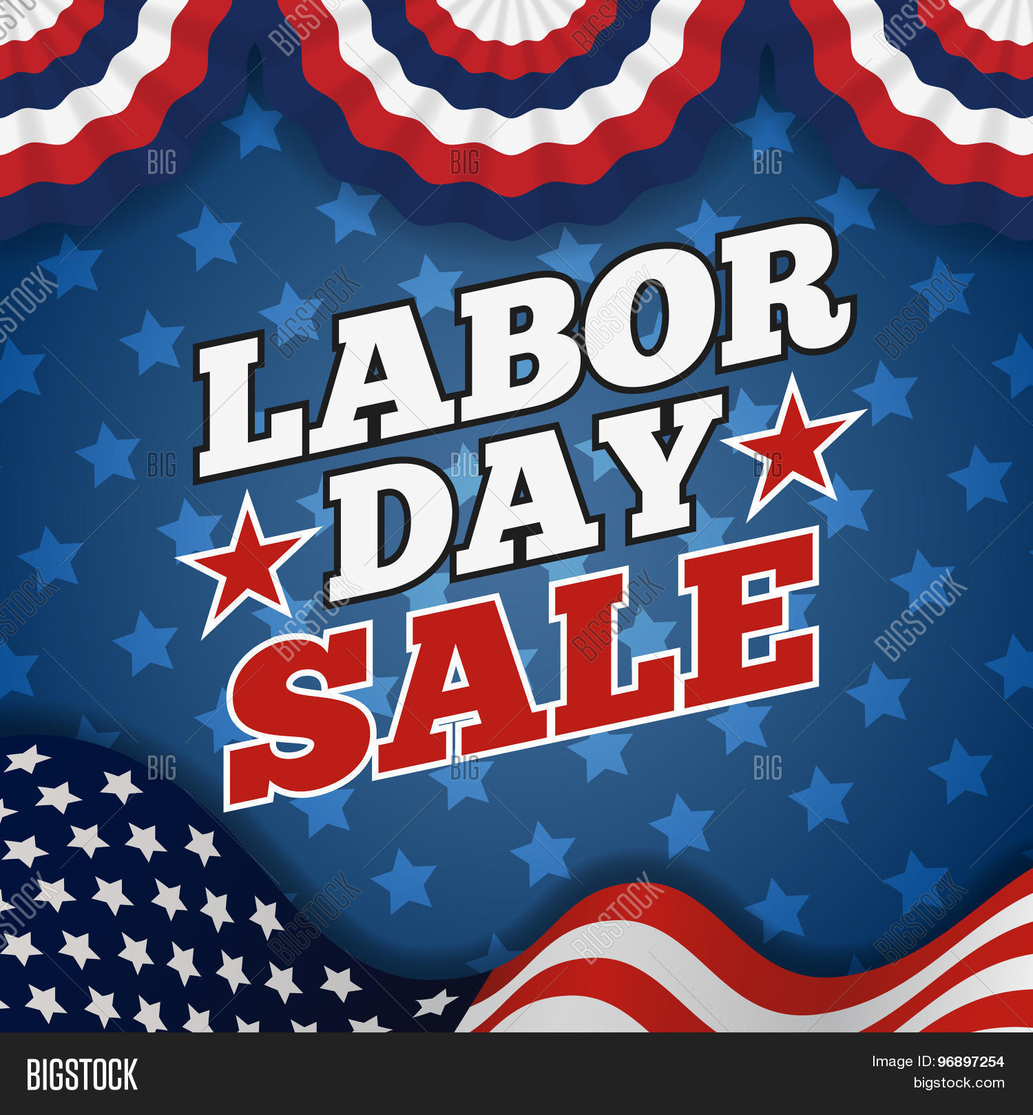 Labor Day Sale Vector & Photo (Free Trial) Bigstock
