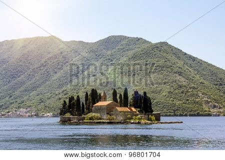 Church Island Sveti Dordje In Kotor Bay