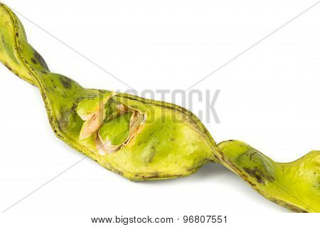 Petai seeds with its seed pods and cluster