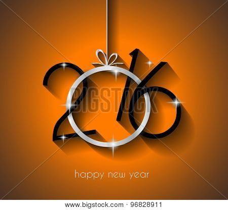 2016 Merry Chrstmas and Happy New Year Background for your dinner invitations, festive posters, restaurant menu cover, book cover,promotional depliant, Elegant greetings cards and so on.