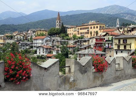 Dronero, Village In Italy, Piemont
