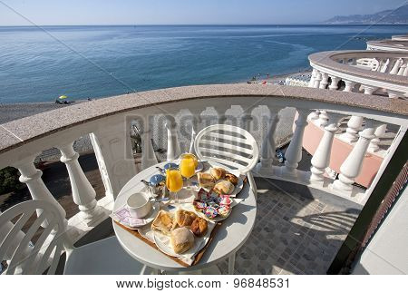 Breakfast In Ligurian Riviera