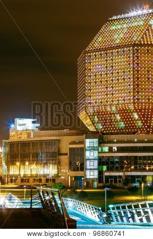 Building - National Library Of Belarus, Symbol Of Minsk