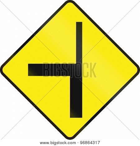 Intersection Ahead In Ireland