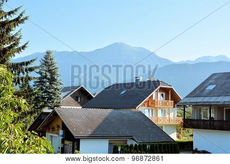Alpine landscape in Slovenia
