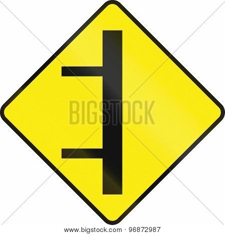 Intersection Ahead In Ireland