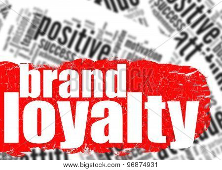 Word Cloud Brand Loyalty