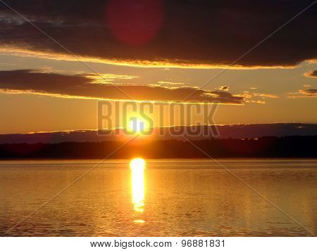 Dawn On The Lake