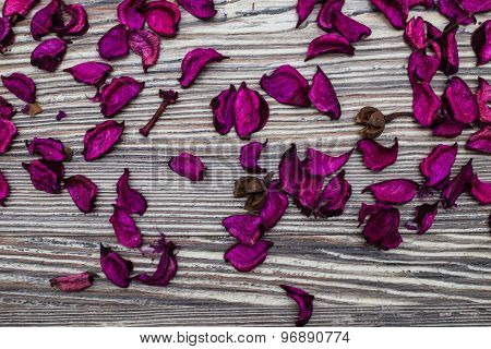 Rose leaves