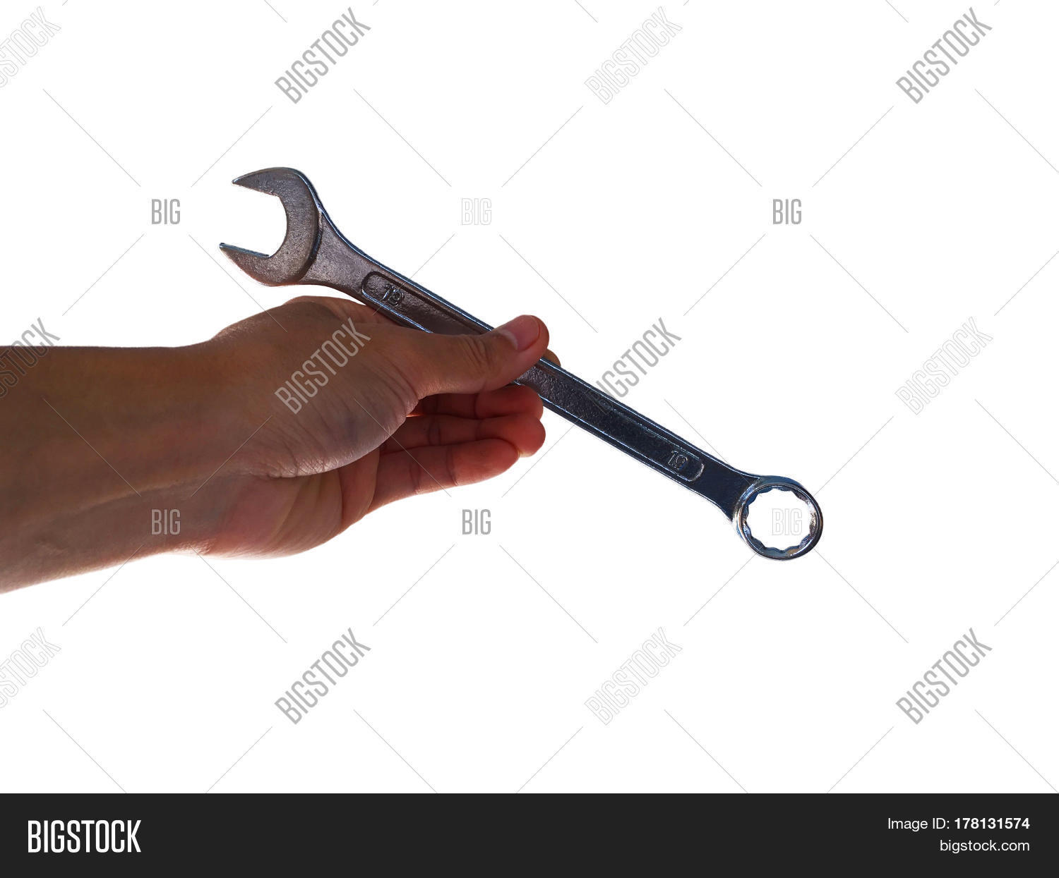 Hand Hold Tool On Image & Photo (Free Trial) Bigstock