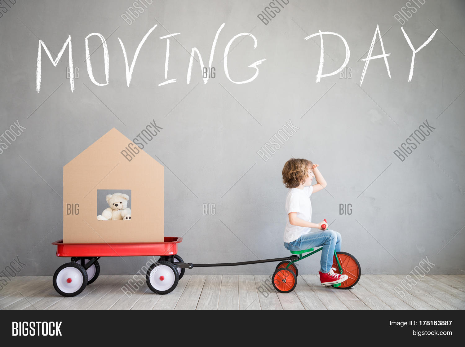 Child New Home Moving Image & Photo (Free Trial) Bigstock