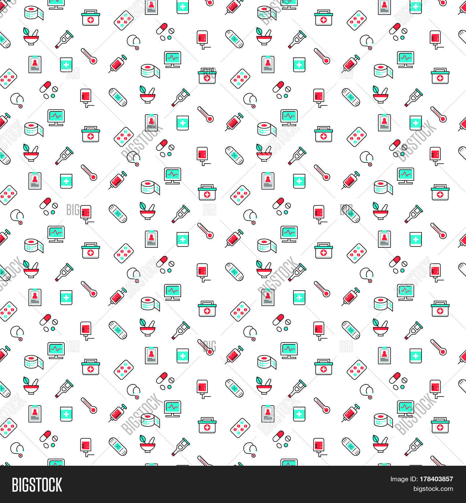 Medical Symbols Vector &amp; Photo (Free Trial) | Bigstock