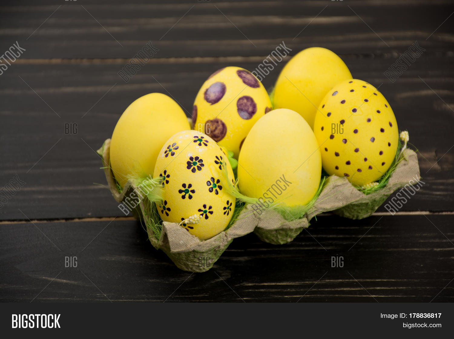 Yellow Easter Eggs Egg Image & Photo (Free Trial) Bigstock