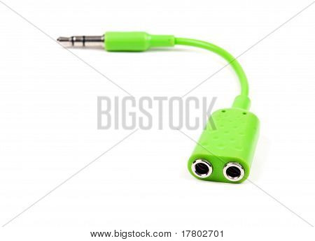 Splitter Audio verde