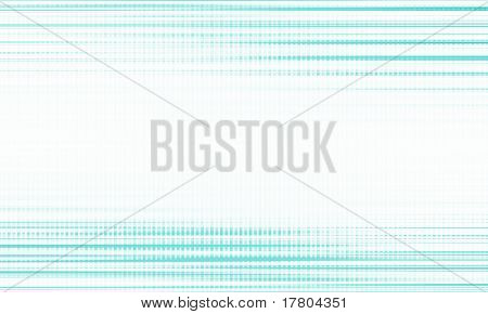 청록색 빛 라인